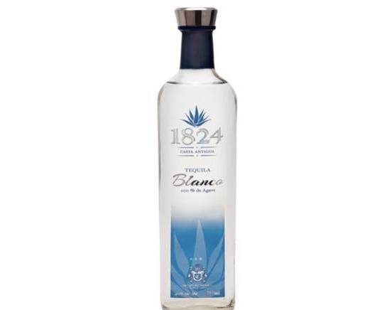 Order 1824 Blanco, 750mL tequila (40.0% ABV) food online from Cold Spring Liquor store, Liberty Hill on bringmethat.com