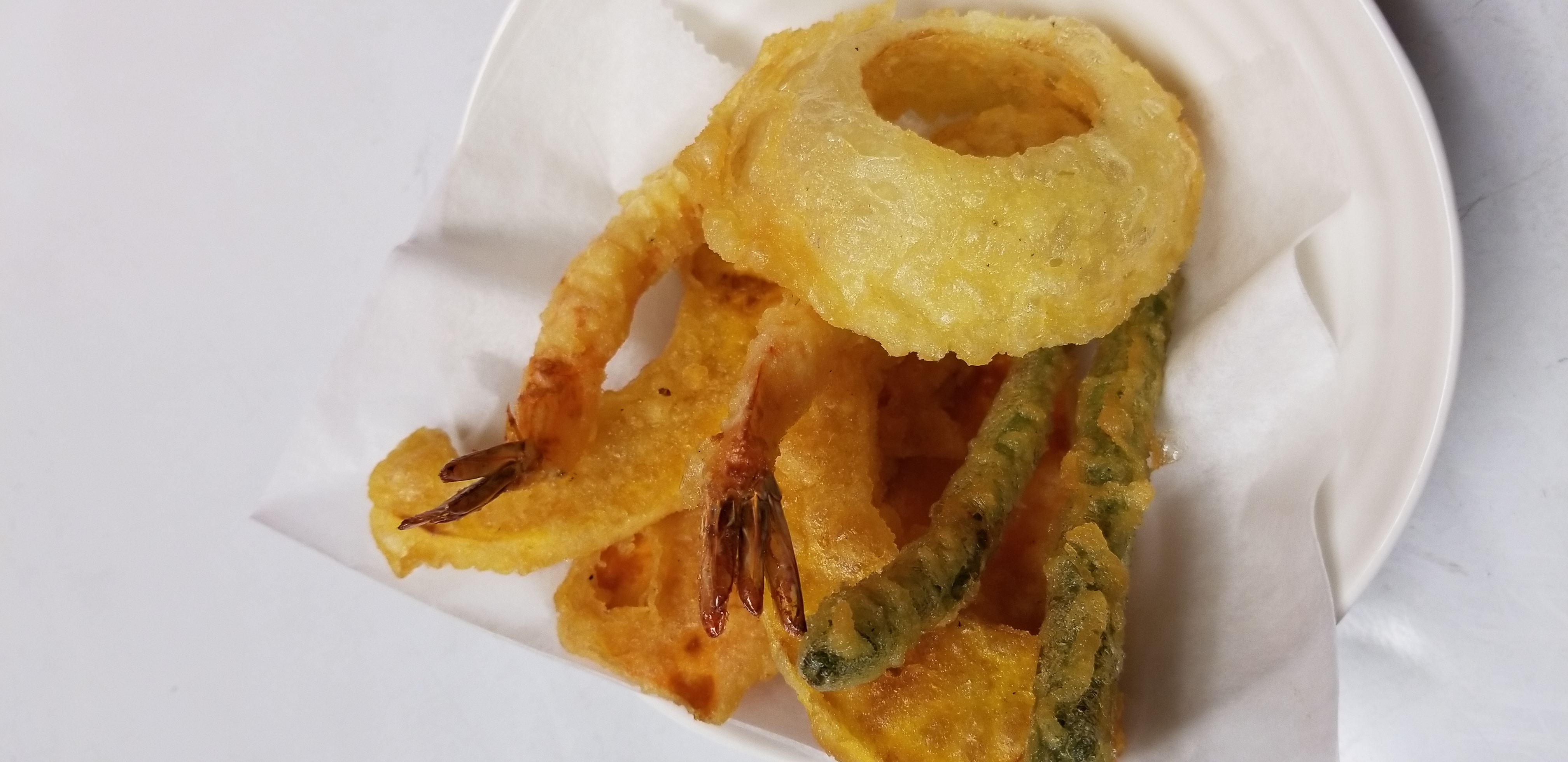 Order Shrimp and Vegetable Tempura food online from Agami Contemporary Sushi store, Chicago on bringmethat.com