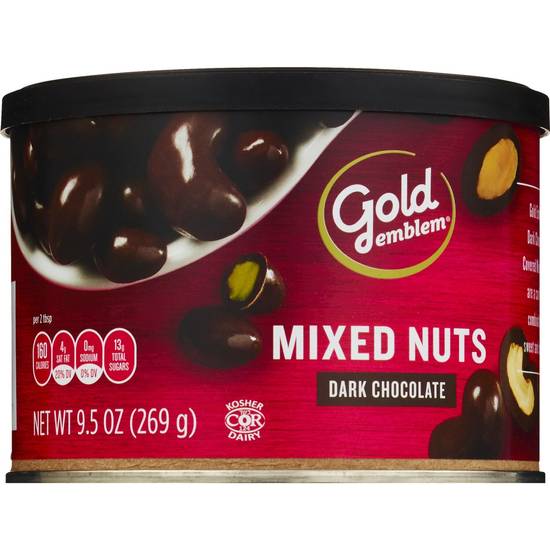 Order Gold Emblem Dark Chocolate Covered Mixed Muts, 9.5 OZ food online from Cvs store, TRAVERSE CITY on bringmethat.com
