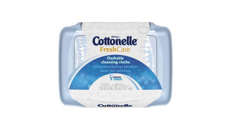 Order Cottonelle Flushable Wet Wipes food online from Trumbull Mobil store, Trumbull on bringmethat.com
