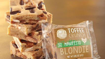 Order Toffee Crunch Blondie food online from New York Chicken & Gyro store, Canoga Park on bringmethat.com