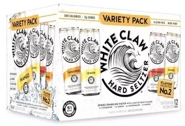 Order White Claw Variety Pack #2 , 12pk-12oz can hard seltzer (5.0% ABV) food online from Cold Spring Liquor store, Liberty Hill on bringmethat.com