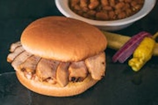 Order Smoked Chicken Sandwich food online from Billy Sims Barbecue store, Troy on bringmethat.com