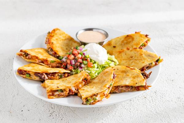 Order Brisket Quesadillas food online from Chili Grill & Bar store, Grand Junction on bringmethat.com