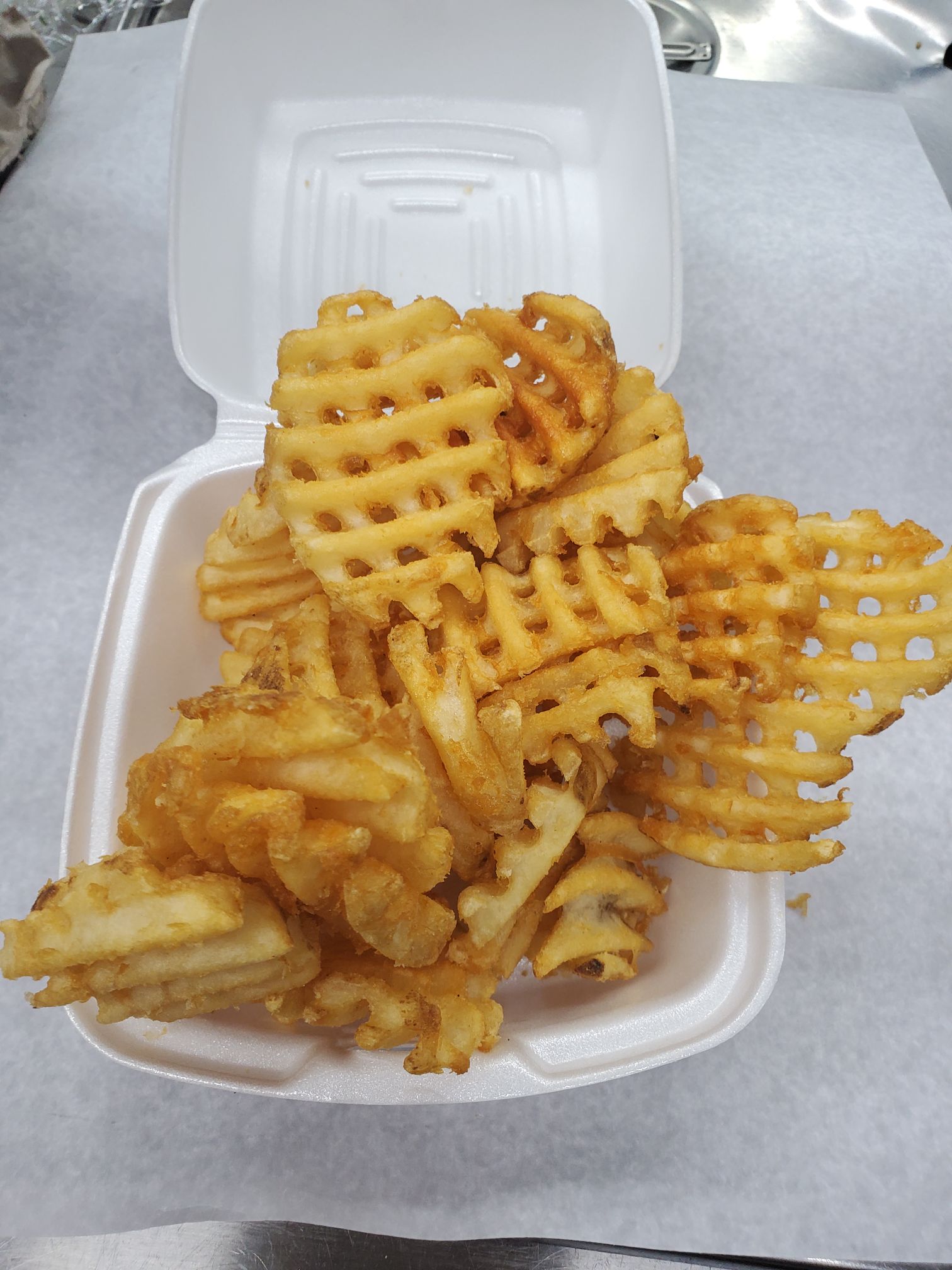 Order Waffle Fries food online from Hero City store, Bronx on bringmethat.com