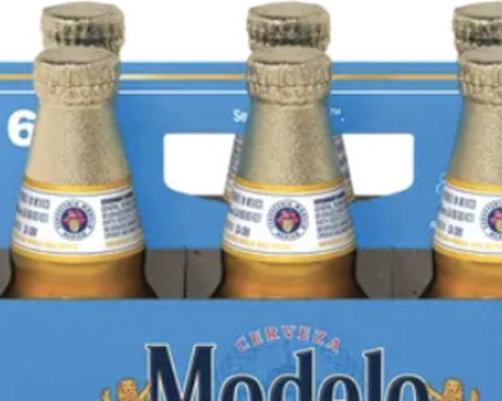 Order Modelo Especial, 6pk-12oz bottled beer (4.4% ABV) food online from Loma Mini Market store, Long Beach on bringmethat.com