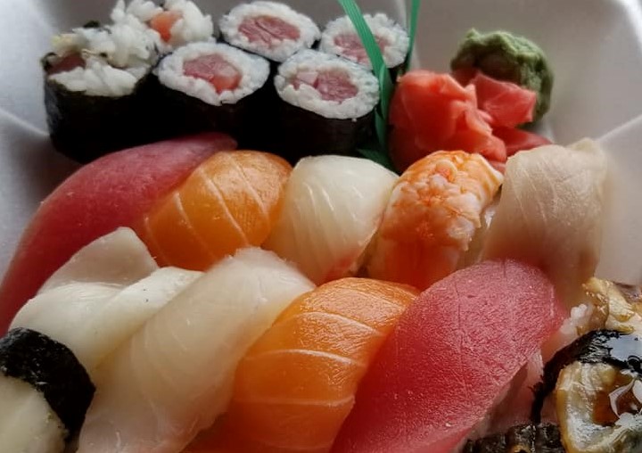 Order Sushi Deluxe food online from Biwako Sushi store, Saline on bringmethat.com
