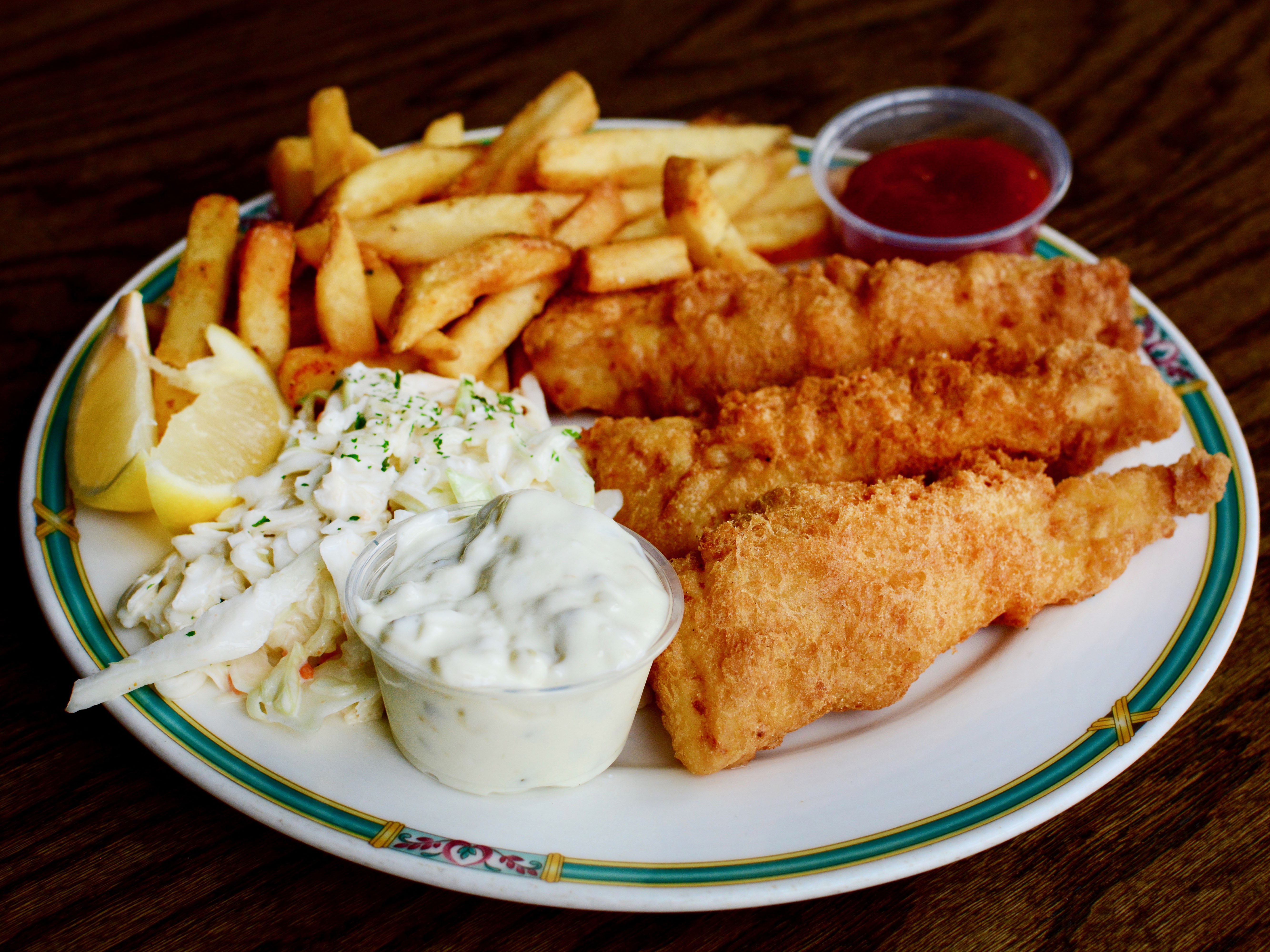 Order Fish and Chips food online from Kellys Irish Times store, Washington on bringmethat.com