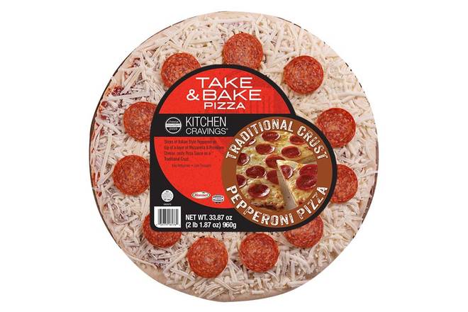 Order Regular Crust Pizza (Unbaked) food online from KWIK TRIP #411 store, Plymouth on bringmethat.com