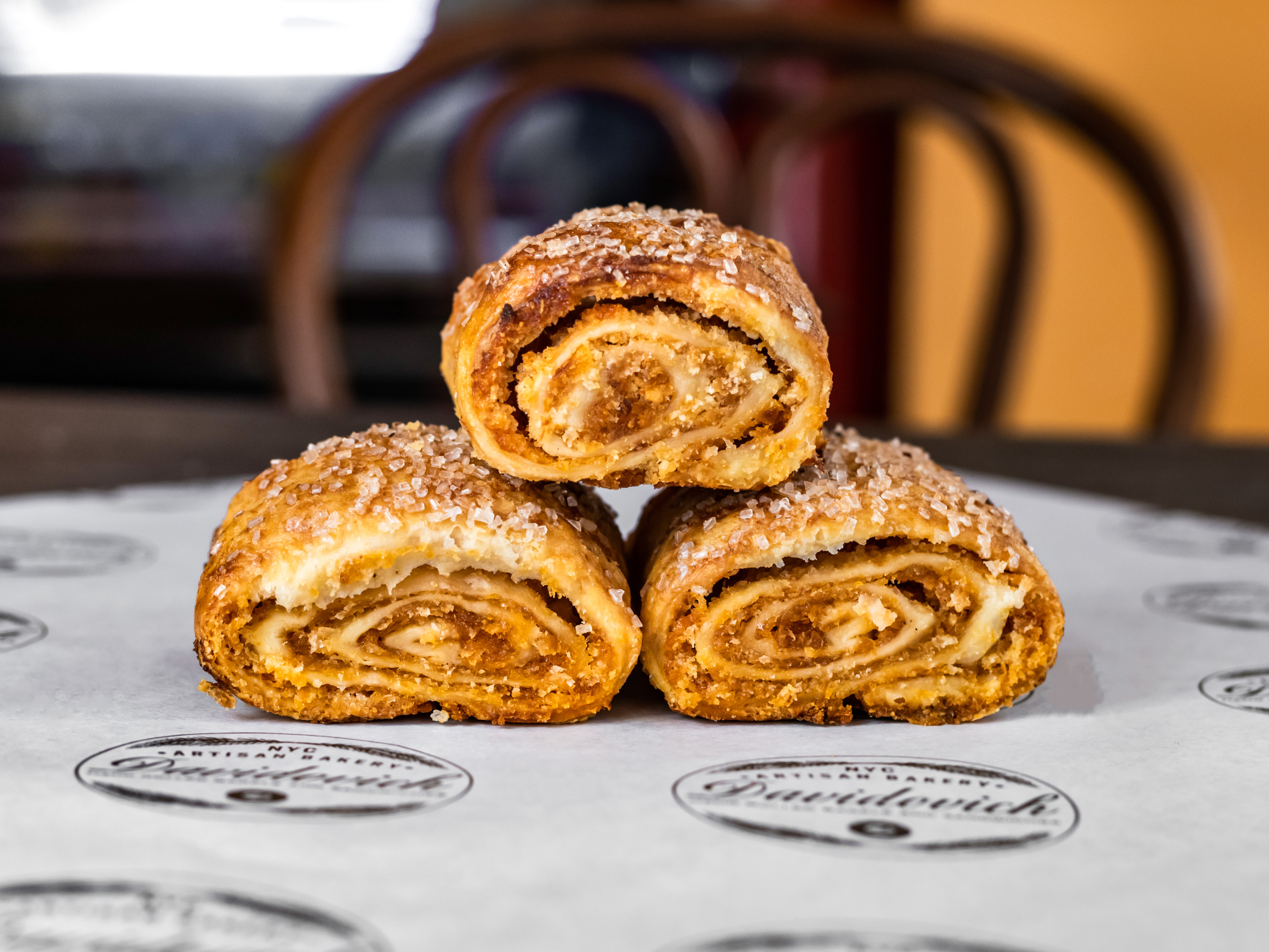 Order 3 Piece Rugelach food online from Davidovich bakery nyc store, New York on bringmethat.com