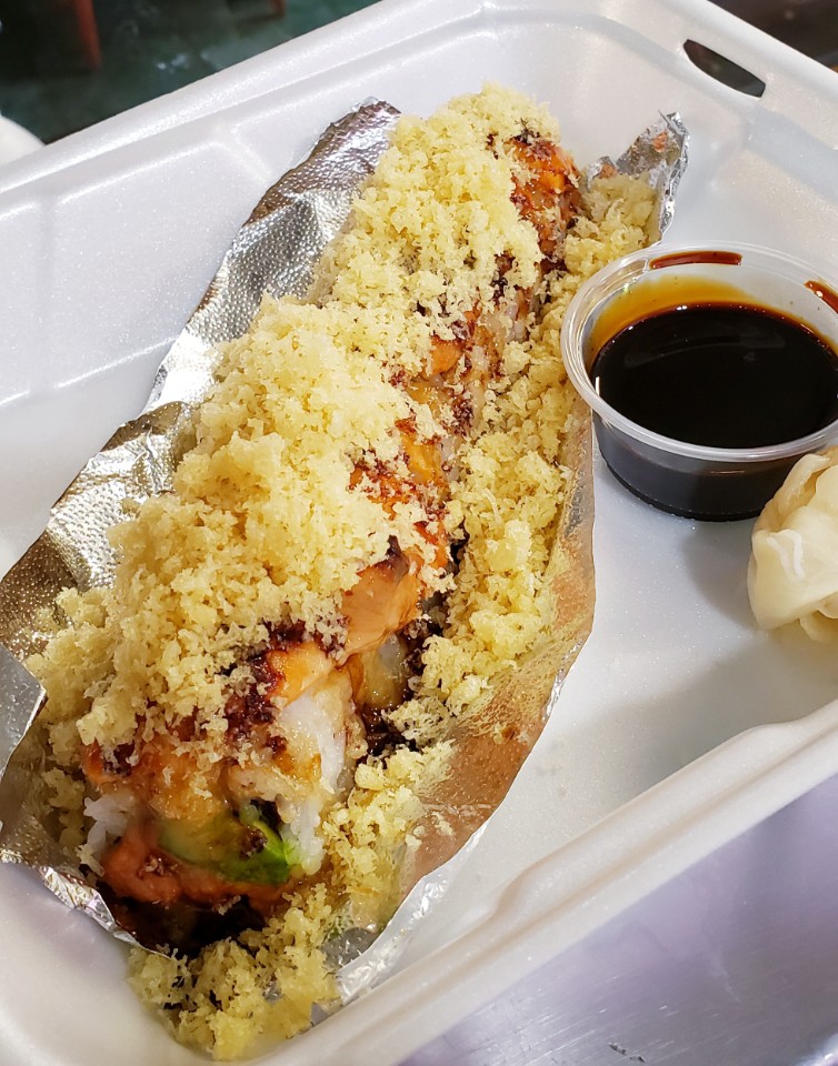 Order Volcano Roll  food online from O Sumo Sushi store, Sherman Oaks on bringmethat.com