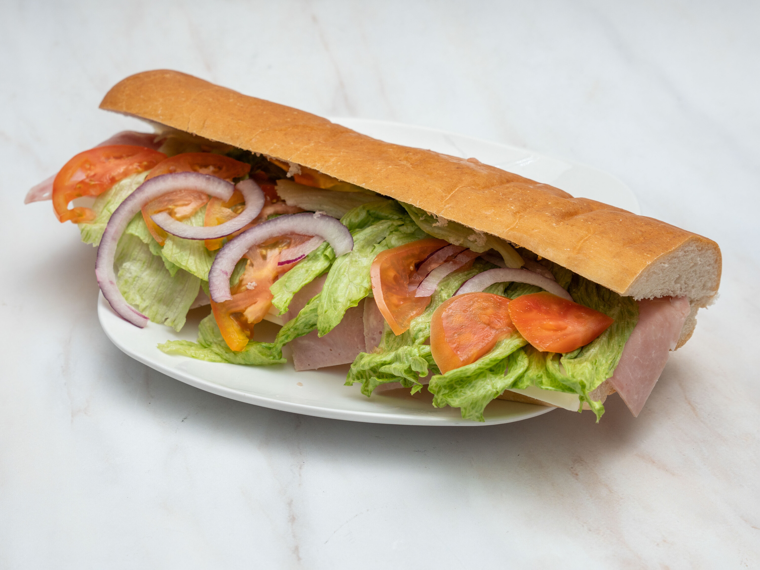 Order Ham and Cheese Sub food online from Smith Hill Market store, Providence on bringmethat.com