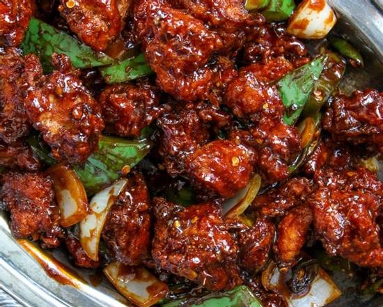 Order Spicy Chilli Chicken food online from Desi Chops store, San Diego on bringmethat.com