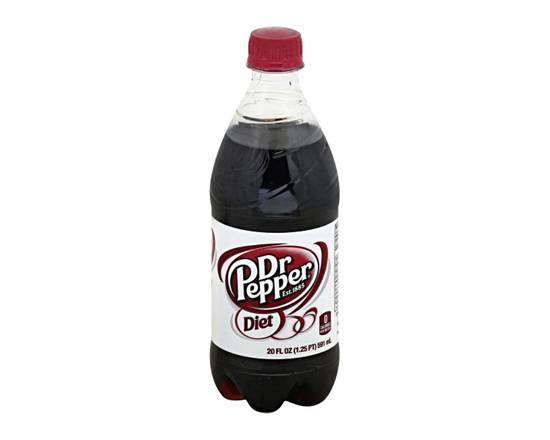 Order Dr Pepper 20oz Bottle food online from Rocket store, Woodland Hills on bringmethat.com