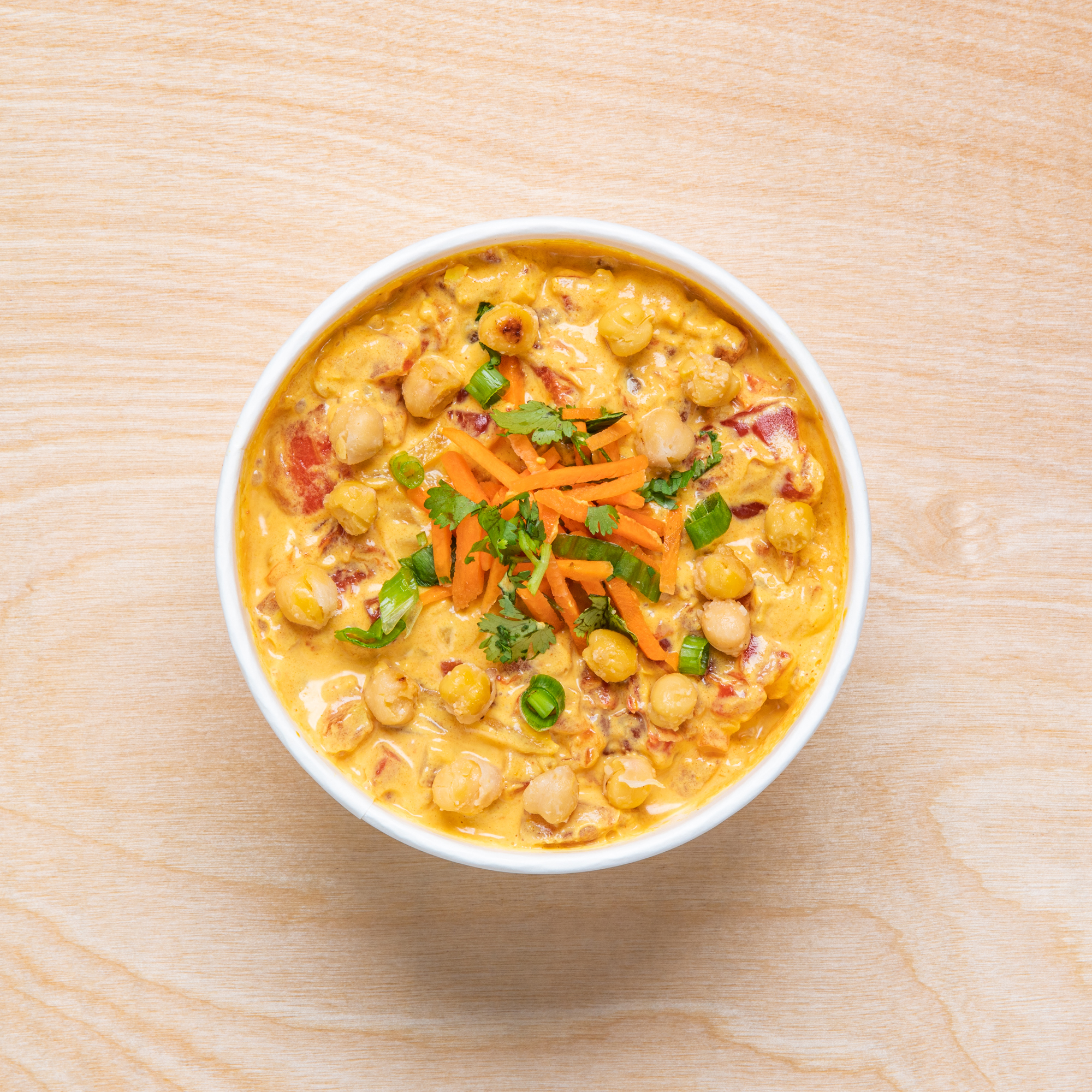 Order Yellow Curried Chickpea food online from Green Tomato Grill store, Brea on bringmethat.com
