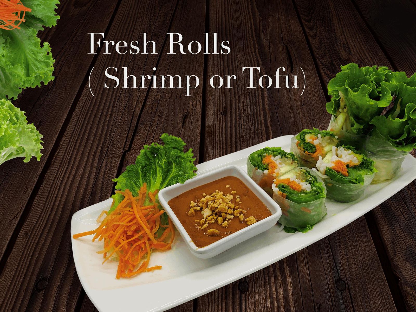 Order Fresh Mint Rolls food online from Similan Thai Cuisine store, Danville on bringmethat.com