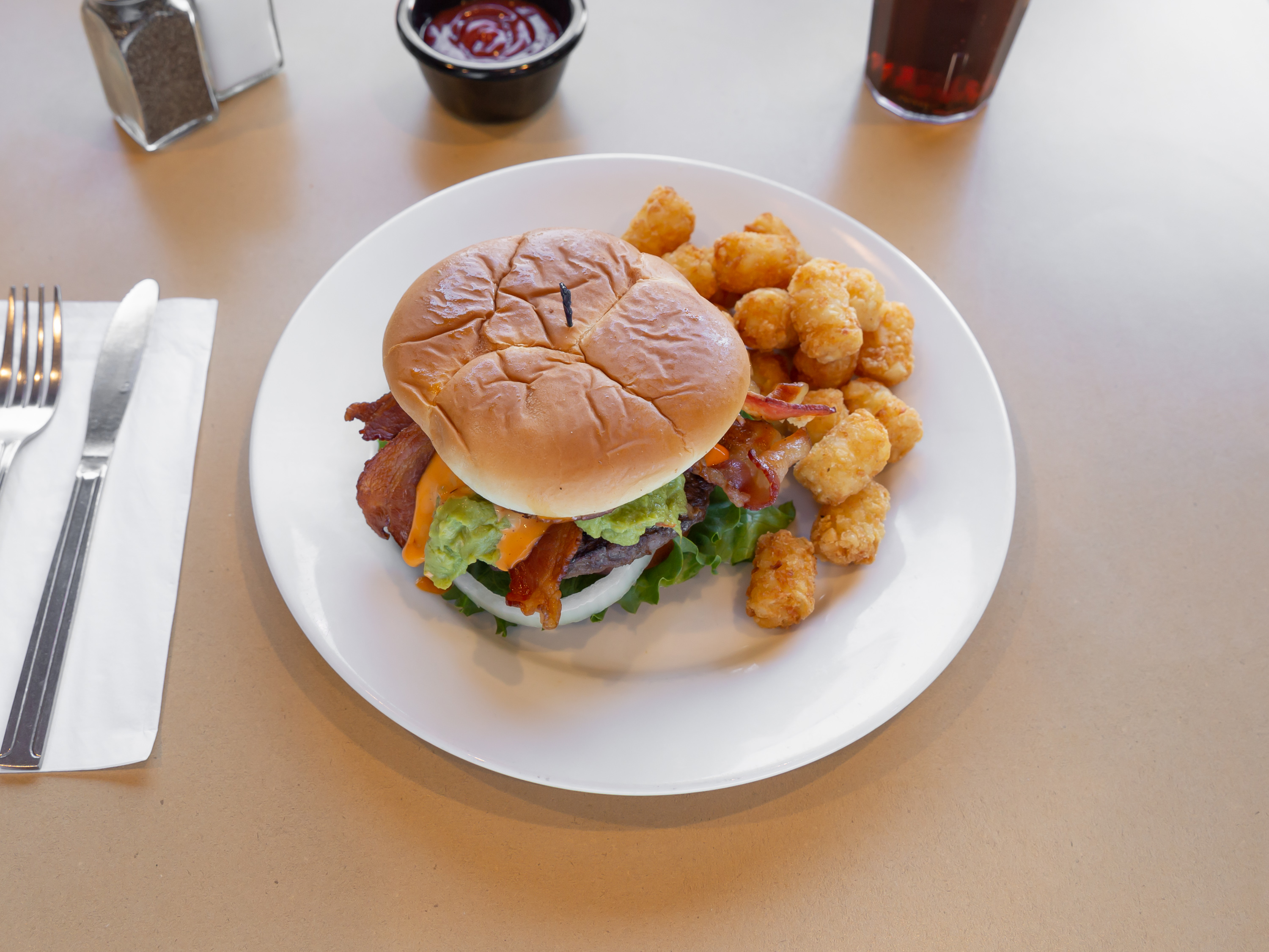 Order Avocado Bacon Burger food online from Newport Creamery store, Providence on bringmethat.com
