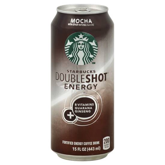 Order Starbucks Double Shot Mocha Flavored Energy Coffee Beverage Can (15 oz) food online from Rite Aid store, Toledo on bringmethat.com