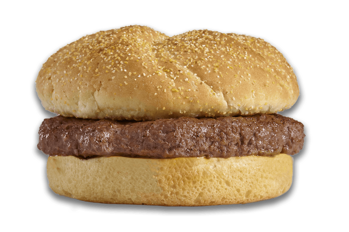 Order 1/4 lb Hamburger food online from Roy Rogers Restaurant store, Gaithersburg on bringmethat.com