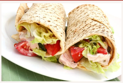 Order Mediterranean Turkey Wrap food online from Pizza Plus & Subs store, Natick on bringmethat.com