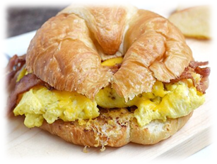 Order Egg and Cheese Sandwich  food online from Faro Caffe store, Dallas on bringmethat.com