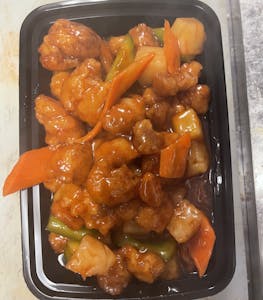 Order #3. Pineapple Chicken food online from Asian Taste - Belair Rd store, Baltimore on bringmethat.com