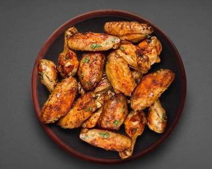 Order 6 pcs Chicken Wings food online from Black Bird Wings store, Prichard on bringmethat.com