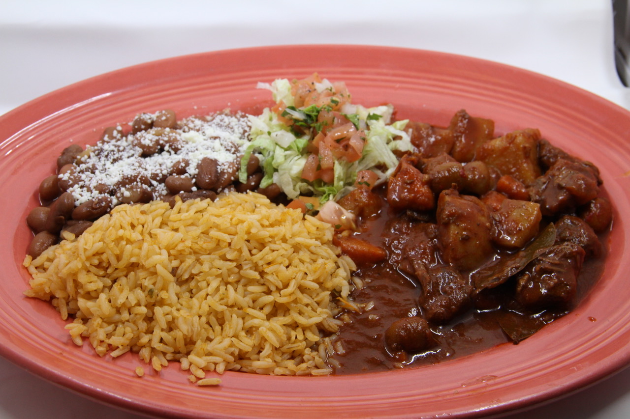 Order Chili Colorado food online from Tacos Guaymas store, Seattle on bringmethat.com