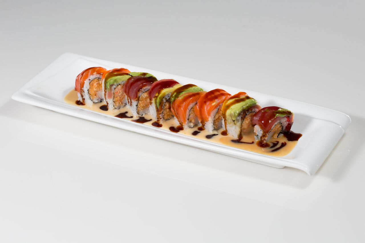 Order Lobster Rainbow Roll food online from Kashi store, Bellmore on bringmethat.com