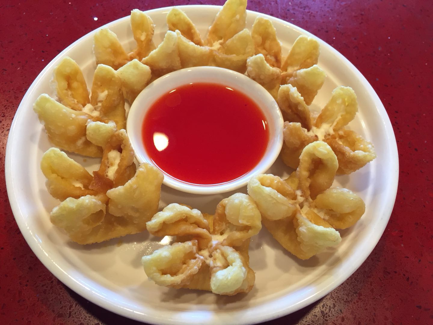 Order Fried Cream Cheese Wonton food online from Yang Chow Restaurant store, Oakland on bringmethat.com
