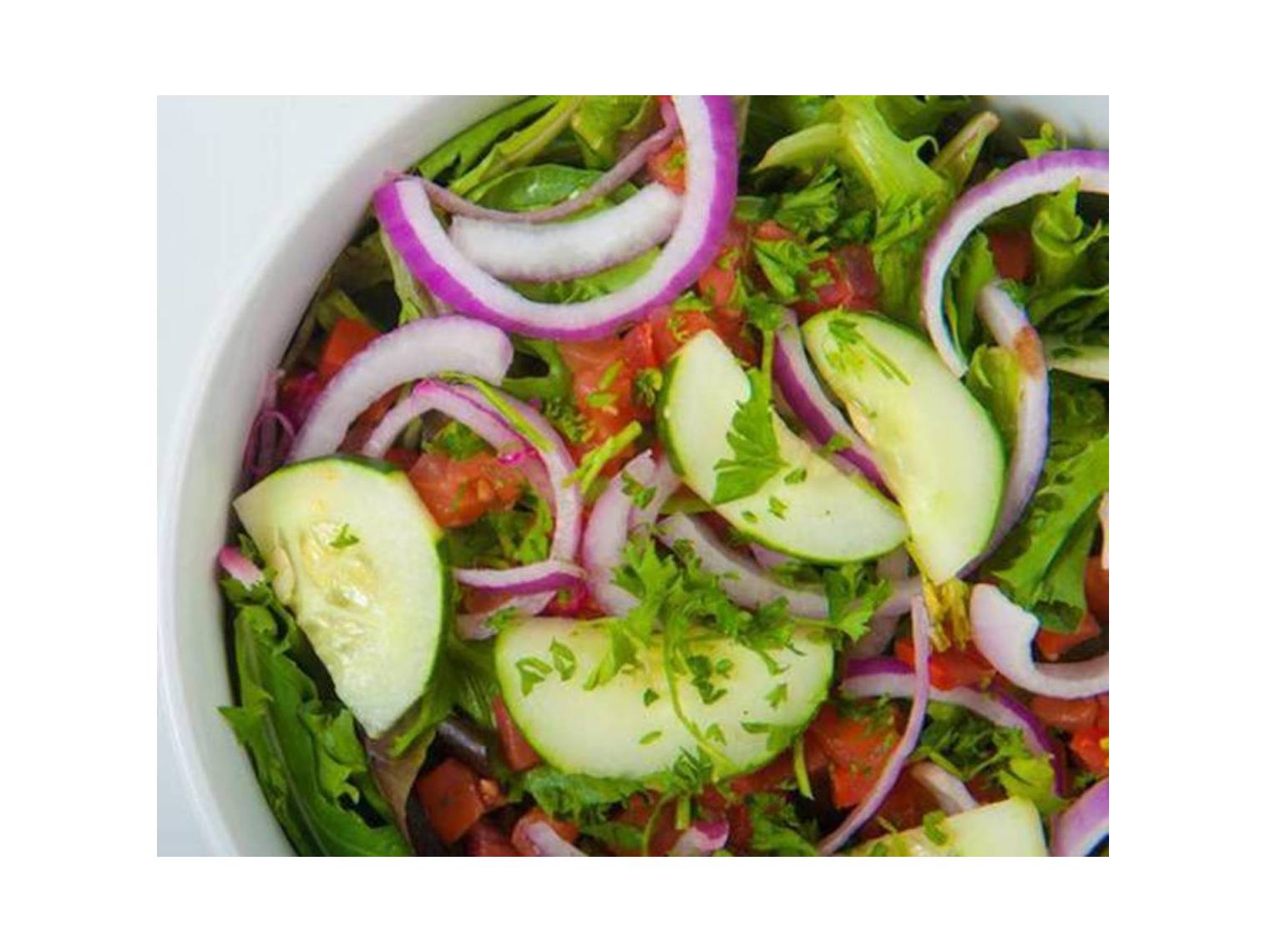 Order Greek Salad food online from Pita Mediterranean Street Food store, Atlanta on bringmethat.com