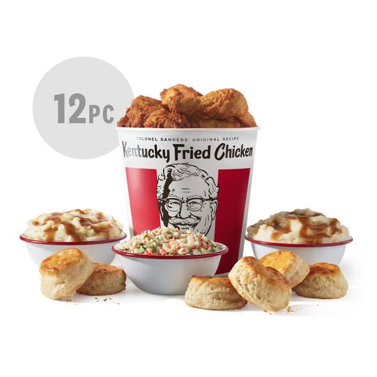 Order 12 pc. Family Bucket Meal food online from Kfc store, Mount Airy on bringmethat.com