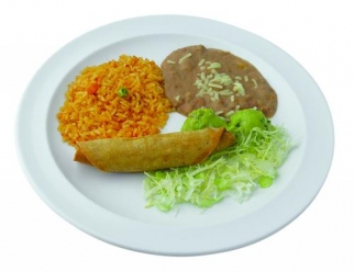Order Kids Taquitos Jr. Plate food online from Rodeo Mexican Grill store, Los Angeles on bringmethat.com