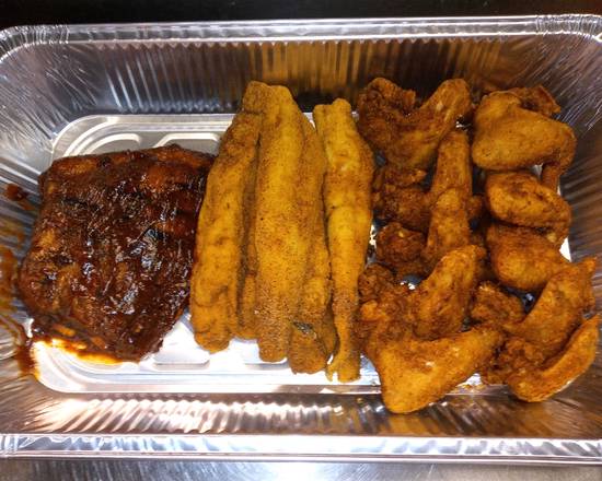 Order Fried Chicken Whole Wings (5 pcs) food online from Brothers Kitchen Soulfood & Bbq store, Gloucester on bringmethat.com