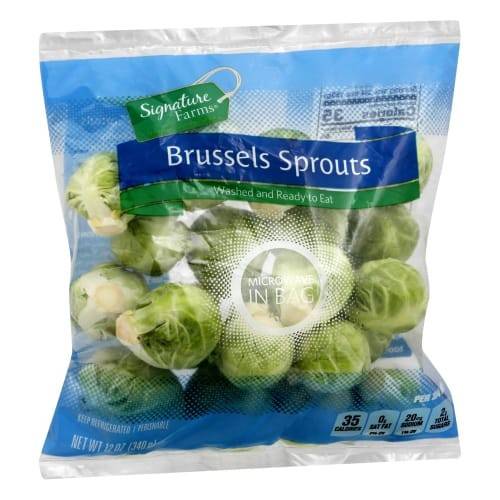 Order Signature Farms · Brussels Sprouts (12 oz) food online from Safeway store, Colorado Springs on bringmethat.com