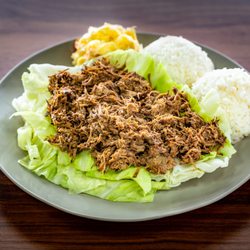 Order Kalua Pork with Cabbage food online from Aloha Hawaiian Bbq store, Stanton on bringmethat.com