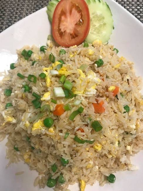 Order Egg Fried Rice food online from Aroy Thai Kitchen store, Las Vegas on bringmethat.com