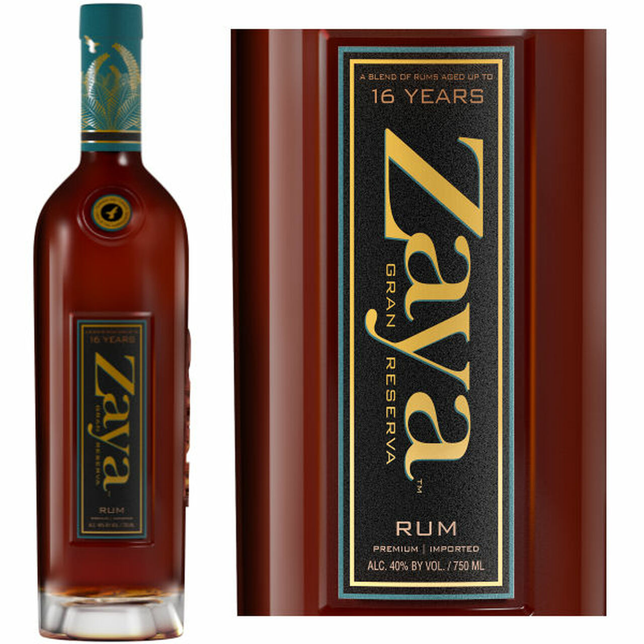 Order Zaya Rum 750 ml. food online from Village Wine & Spirits store, Ventura on bringmethat.com