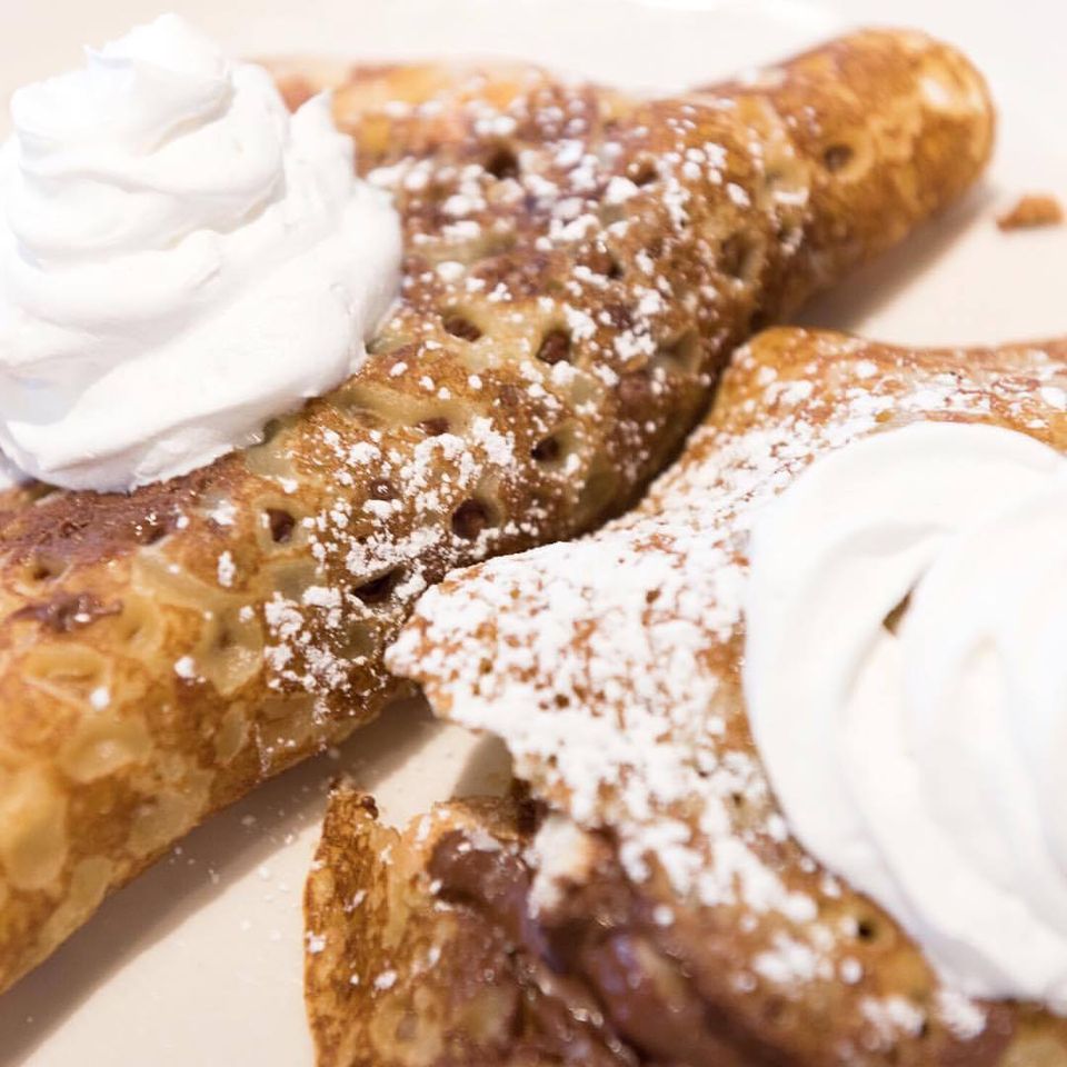 Order Nutella Cookie Crepes food online from Tick Tock Diner store, New York on bringmethat.com