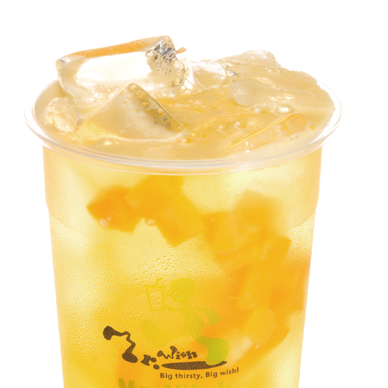 Order Mango Tea with Fresh Pulp food online from Mr. Wish store, Bellevue on bringmethat.com