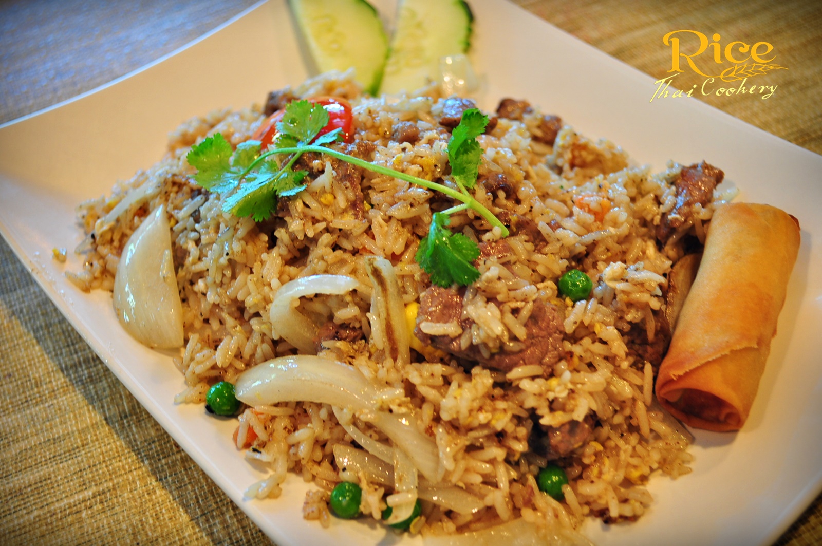 Order Lunch Fried Rice food online from Rice Thai Cookery store, Portland on bringmethat.com