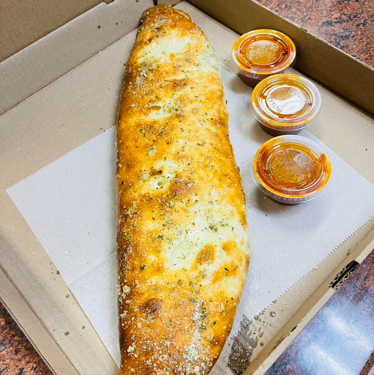 Order Steak Stromboli - Small food online from Vito Pizza And Grill store, Spring City on bringmethat.com