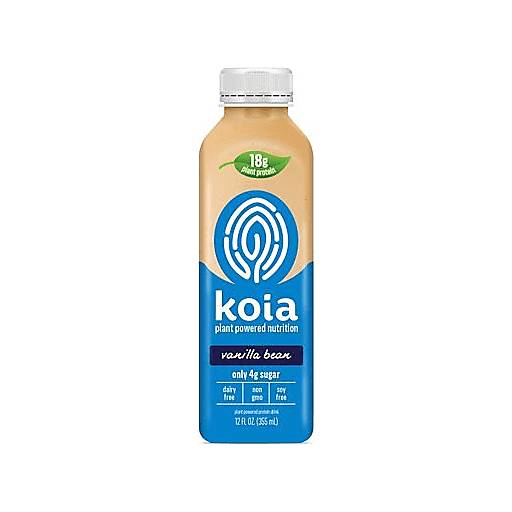 Order Koia Vanilla Plant Based Protein Drink 16oz (12 OZ) 134419 food online from Bevmo! store, Albany on bringmethat.com