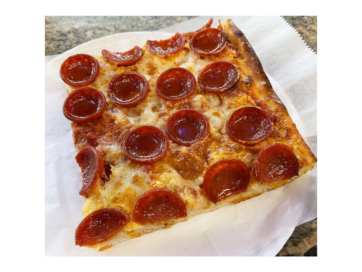 Order Detroit Style Focaccia Slice food online from Previti Pizza store, New York on bringmethat.com
