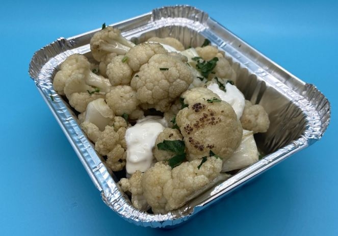 Order WOK SEARED CAULIFLOWER food online from LoLo's Seafood Shack store, New York on bringmethat.com