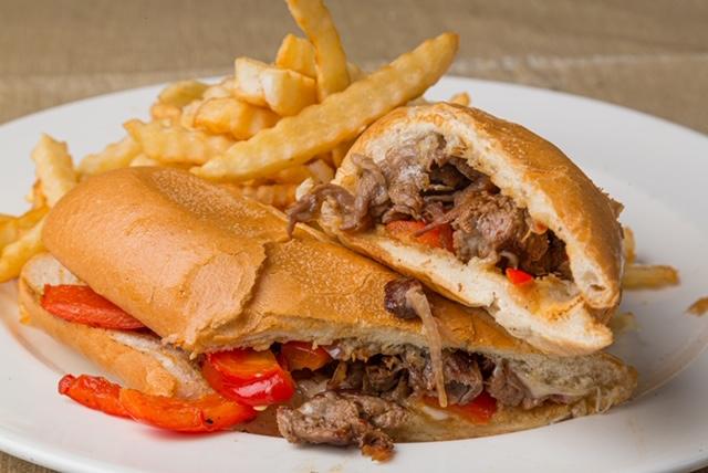 Order Philly Cheese Steak Sandwich food online from Hot Spot Deli store, Yonkers on bringmethat.com