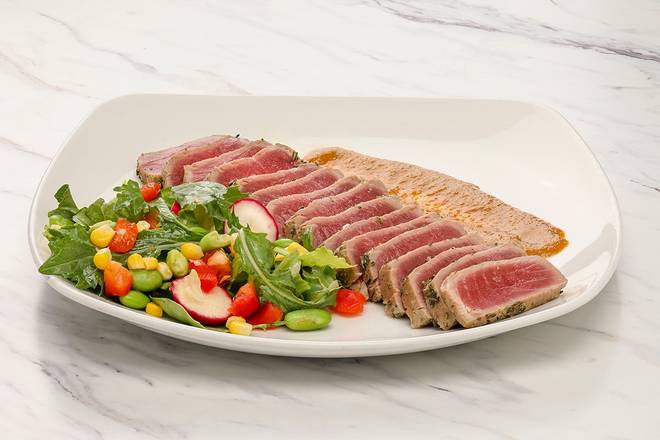 Order Seared Ahi Tuna* food online from Firebirds Wood Fired Grill store, Gainesville on bringmethat.com