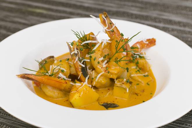 Order Alleppy Prawns Curry food online from Spice Of America store, San Francisco on bringmethat.com