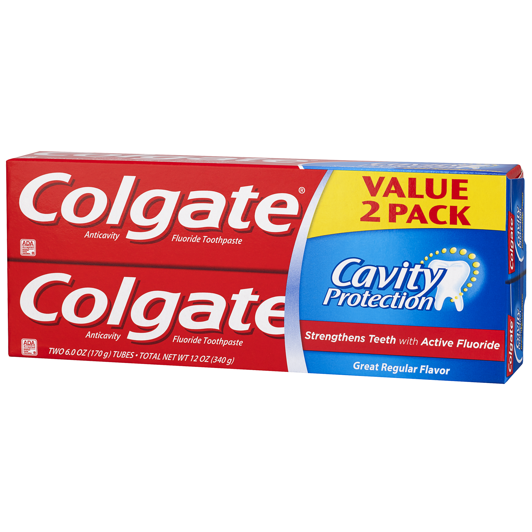 Order Colgate Cavity Protection Toothpaste with Fluoride - 2 pk food online from Rite Aid store, MILLER PLACE on bringmethat.com