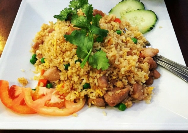Order 30. Fried Rice food online from Hak Heang Restaurant store, Long Beach on bringmethat.com